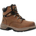 Rocky® Men's Brown WorkSmart 6" Comp Toe Lace-up Work Boots