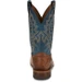 SALE Justin® Men's Brown/Blue Poston Square Toe Boots