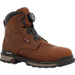Rocky® Men's Brown Rams Horn BOA 6" Comp Toe WP Work Boots