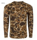 Drake® Youth L/S EST Camo Performance Tee