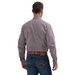 SALE Wrangler 20X® Men's L/S Grey/Wine Print Advanced Comfort Snap Shirt