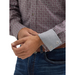 SALE Wrangler 20X® Men's L/S Grey/Wine Print Advanced Comfort Snap Shirt