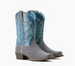 SALE Ariat® Youth Mineral Suede Grey/Blue Decatur Cutter Toe Boots