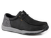 SALE Roper® Men's Black Faux Leather/Grey Tweed Casual Shoes