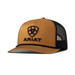 M & F WESTERN PRODUCTS Ariat® Tan/Black Embroidered Logo/Rope Cap