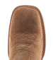 SALE R. Watson® Men's Straw Roughout/Red 11" Square Toe Boots