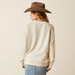 SALE Ariat® Ladies' Whisper White Moonstone Sweatshirt