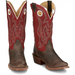 SALE Justin® Men's Brown/Red 13" Ante Up Medium Square Toe Boots