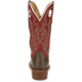 SALE Justin® Men's Brown/Red 13" Ante Up Medium Square Toe Boots
