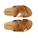 SALE Myra® Ladies' Prairie Hair-on/Hand-Tooled Sandals