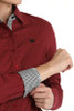 Cinch® Ladies' L/S Red Polka Dot Print Button Shirt