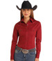 SALE Panhandle® Ladies' L/S Solid Color Snap Shirt