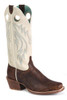 SALE Roper® Ladies' Brown/Cream Embossed Cutter Toe Boots
