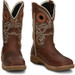 SALE Justin® Men's Spice Brown Nitread 11" WP Nano Comp Toe Work Boots SALE Justin® Men's Spice Brown Nitread 11" WP Nano Comp Toe Work Boots