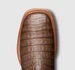 SALE Tecovas® Men's William Granite/Red Caiman Square Toe Boots