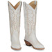 SALE Justin® Ladies' Vintage Ivory Evelyn 15" Western Boots