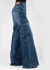 Tin Haul® Ladies' 870 Claire HR Wide Leg Cargo Jeans