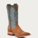 SALE Corral® Men's Worn Saddle Alligator/Blue Wide Square Toe Boots