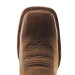 R.WATSON BOOTS R. Watson® Ladies' 11" Tan/Blue Square Toe Boots