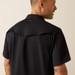 Ariat® Men's S/S Solid Black VentTEK Fitted Snap Shirt