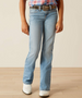 Ariat® Girls' Hasley Boot Cut Jeans in Porto