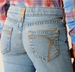 Ariat® Girls' Hasley Boot Cut Jeans in Porto