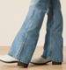 Ariat® Girls' Hasley Boot Cut Jeans in Porto