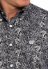 SALE Cinch® Men's L/S Navy/White Paisley Print Button Shirt
