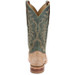 Justin® Men's 13" Chisolm FQ Vintage Tan Ostrich/Olive Square Toe Boots Justin® Men's 13" Chisolm FQ Vintage Tan Ostrich/Olive Square Toe Boots