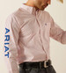 Ariat® Men's L/S Team Primo Red/Blue Print Fitted Button Shirt Ariat® Men's L/S Team Primo Red/Blue Print Fitted Button Shirt