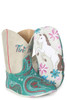 SALE Tin Haul® Infant Turquoise Pony Paisley Booties