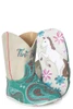 SALE Tin Haul® Infant Turquoise Pony Paisley Booties