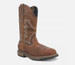 SALE Dan Post® Men's Brown 12" Wasatch Steel Square Toe Work Boots