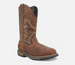 SALE Dan Post® Men's Brown 12" Wasatch Steel Square Toe Work Boots
