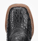 SALE Dan Post® Men's Black Caiman/Brown Top Egan Square Toe Boots