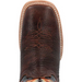 SALE Durango® Men's PRCA Chestnut/Black Shrunken Bullhide Square Toe Boots