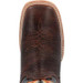 SALE Durango® Men's PRCA Chestnut/Black Shrunken Bullhide Square Toe Boots