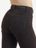 SALE Rock & Roll Denim® Ladies' Black HR Relaxed Flare Jeans