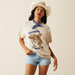 SALE Ariat® Ladies' S/S Cream Heritage Round Up T-Shirt