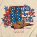 Cherished Girl® Ladies' S/S Natural Walk by Faith Americana Boots T-Shirt