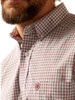Ariat® Men's L/S Pro Series Glen Brick/White Check Button Shirt Ariat® Men's L/S Pro Series Glen Brick/White Check Button Shirt