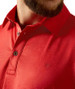 SALE Ariat® Men's S/S Red Heather Charger Polo Shirt
