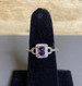 R.S. Covenant® Amethyst Cubic Zirconia Thin Band Ring