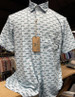 SALE Beach & Barn® Men's S/S Chambray White Tractor Pool Sport Shirt