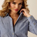 Ariat® Ladies' L/S Chambray Dobby Billie Jean Button Shirt Ariat® Ladies' L/S Chambray Dobby Billie Jean Button Shirt