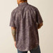 Ariat® Men's S/S Nine Iron/Purple Leaf Print VentTEK Outbound Classic Fit Button Shirt Ariat® Men's S/S Nine Iron/Purple Leaf Print VentTEK Outbound Classic Fit Button Shirt