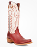 SALE Dan Post® Ladies' Red/White Adelaide Cutter Toe Boots