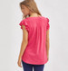 Dear Scarlett® Ladies' Plus Size Liz Flutter Sleeve V-neck Blouse Dear Scarlett® Ladies' Plus Size Liz Flutter Sleeve V-neck Blouse
