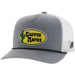 Hooey® Grey/White Cactus Ropes Snapback Cap