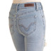 SALE Rock & Roll Denim® Ladies' HR Light Wash Distressed Boot Cut Jeans